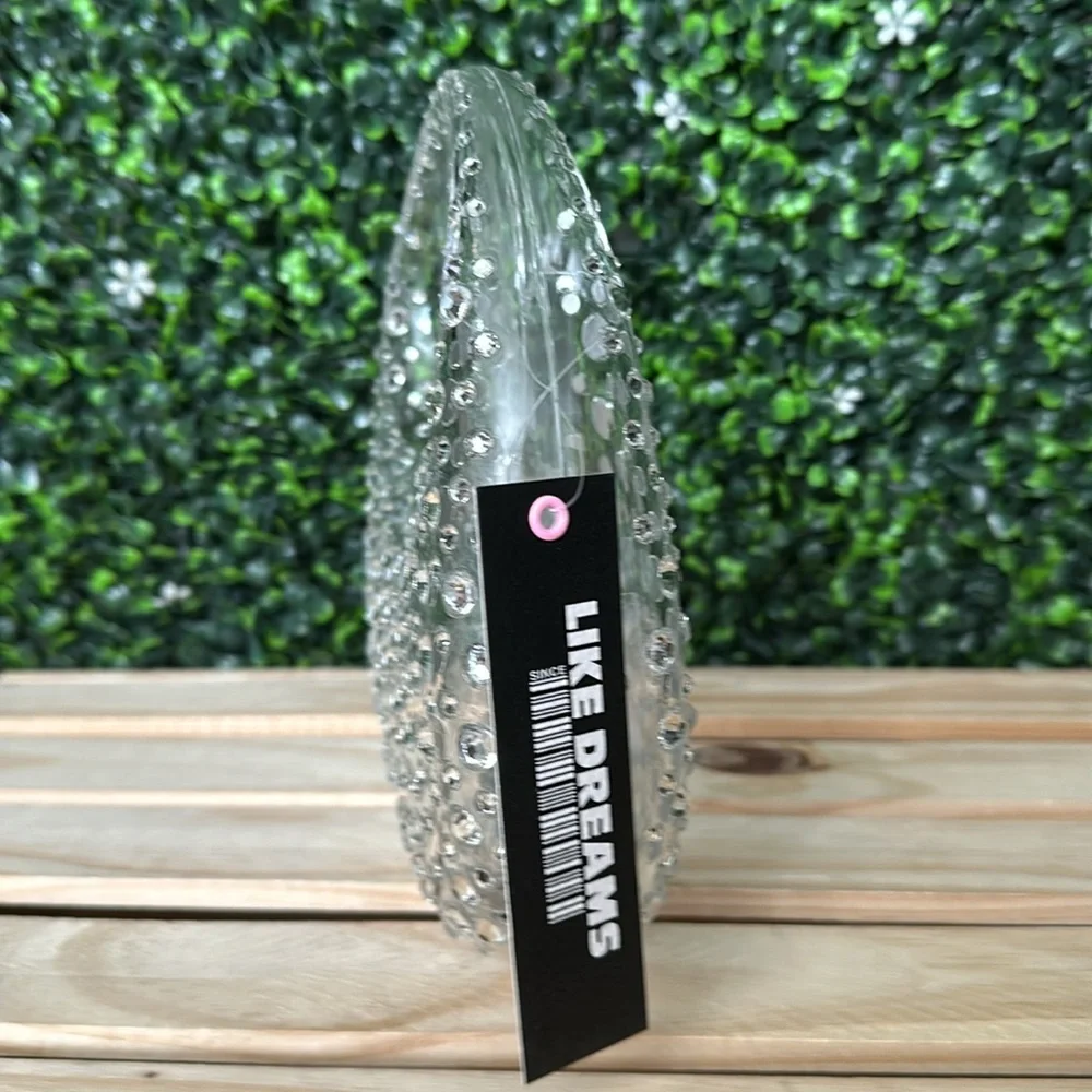 Like Dreams Clear Crystal Clutch Bag #11 - Picture 4 of 7